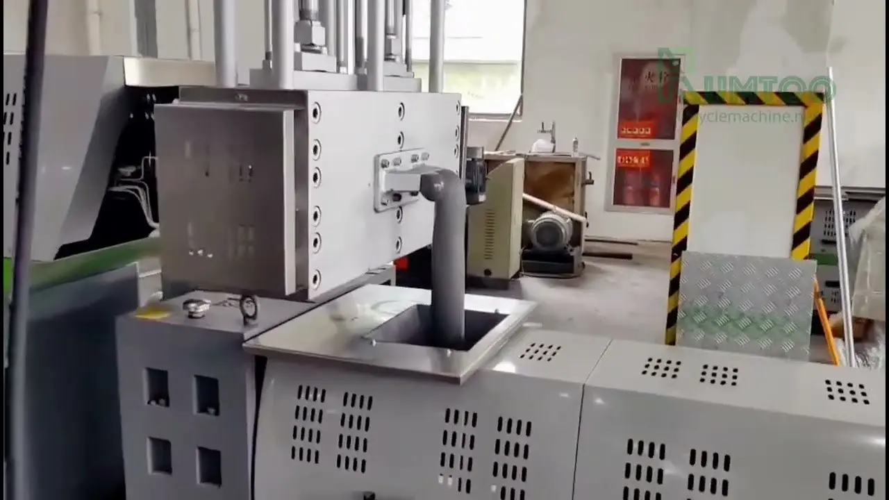 250kg/h HDPE Pelletizing Machine-video