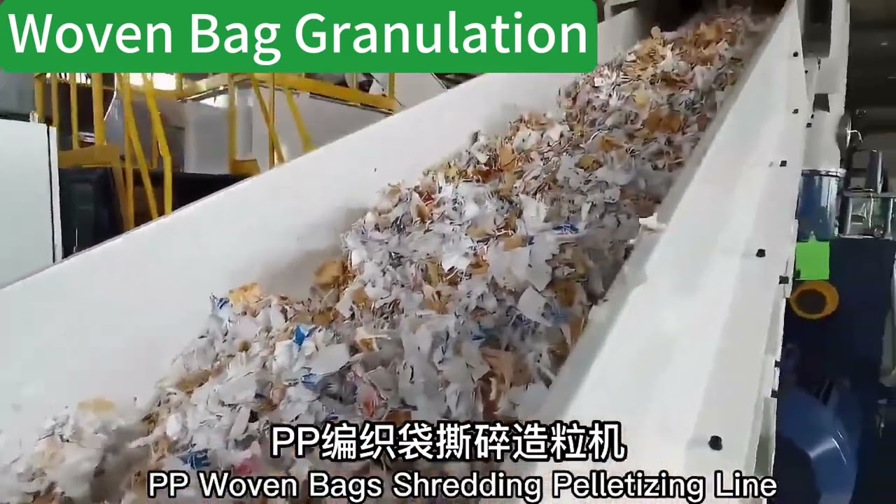 Woven Bag Granulation-video